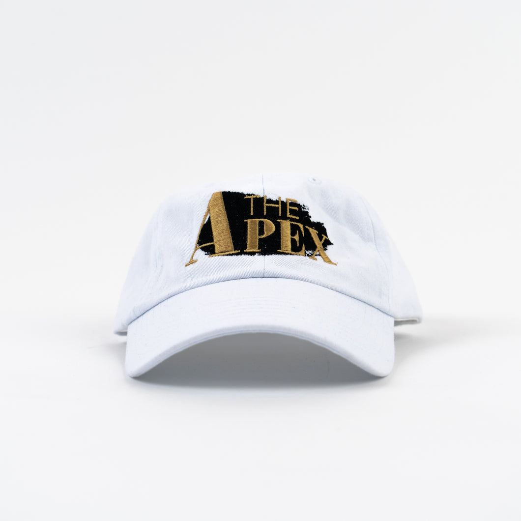 Apex Glacier White Dad Hat - JPaceDesigns 