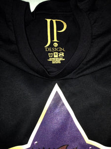 Drippen Courage unisex Shadow Black Short Sleeve T-shirt - JPaceDesigns 