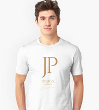 JPdesigns Unisex Glacier White Logo Tshirt - JPaceDesigns 